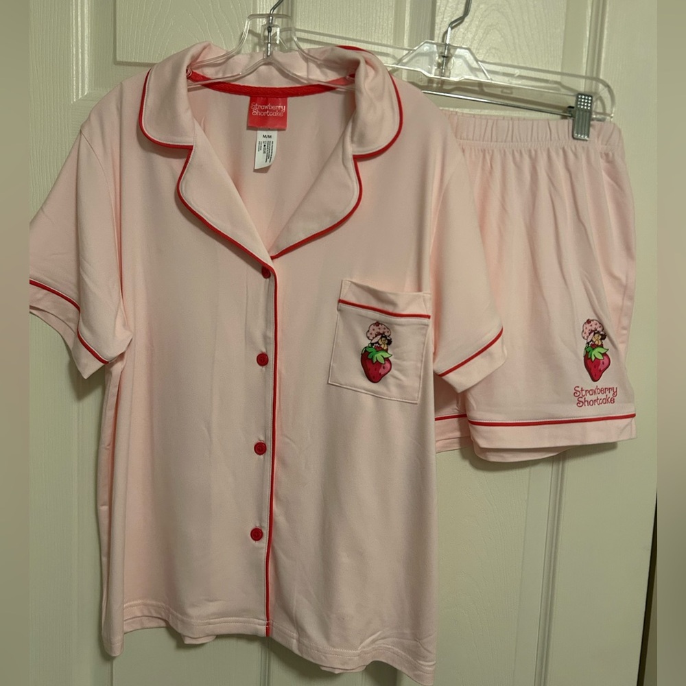 NWT- Strawberry Shortcake Sleepwear Set